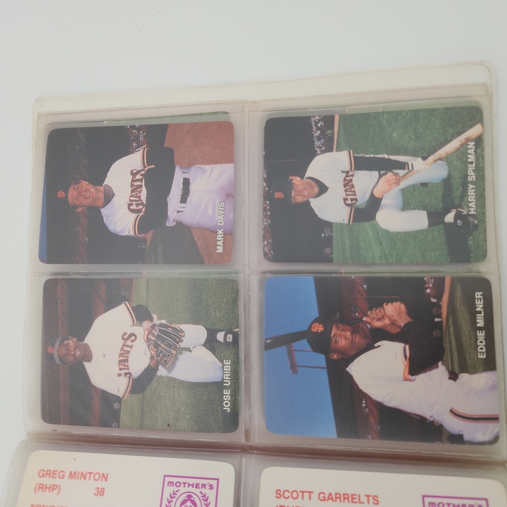 San Francisco Giants Vintage 1987 Mother's Cards Book - Picture 6 of 13